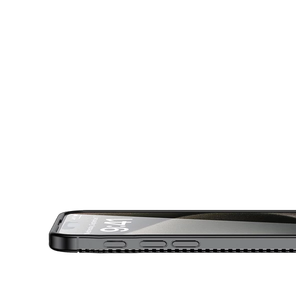 iPhone 16 Pro Max Kılıf Elde Kaymayan Kamera Korumalı Silikon - Resim 6