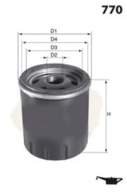 YAĞ FİLTRESİ ASTRA K-INSIGNIA B 1.4 SHT 2.0 SHL ürün görseli 1