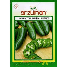 1 Paket Tohum Arzuman Jalapeno Jalepeno Biber Tohumu Hediye Tohum ürün görseli 1