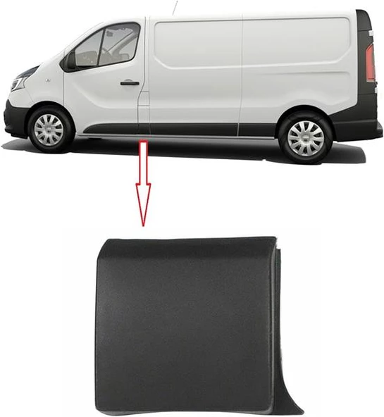YAN ÇEVRE BANDI SOL YAN RENAULT TRAFIC III ürün görseli 1