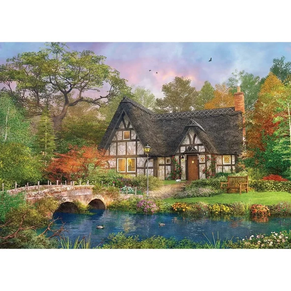 Ks Games The Stoney Bridge Cottage Puzzle 2000 Parça ürün görseli 1