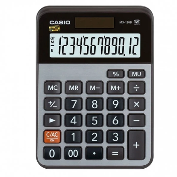 Casio Hesap Makinesi Masaüstü 12 Hane AX-120B ürün görseli 1
