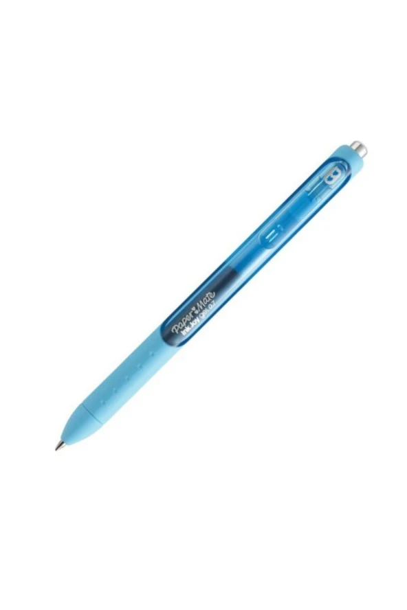Paper Mate Inkjoy Gel Üstten Basmalı Jel Kalem Açık Mavi (12 Li Paket) ürün görseli 1