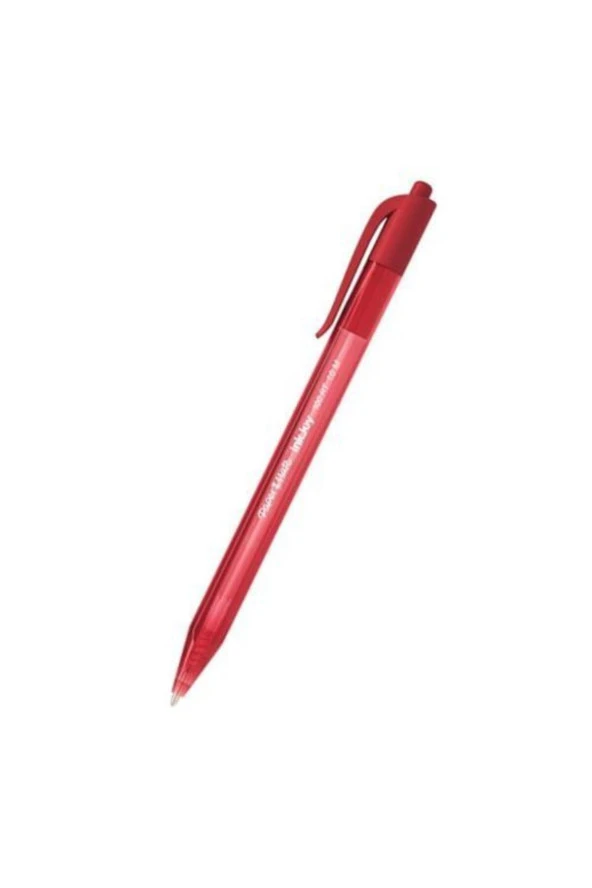 Paper Mate Tükenmez Kalem Inkjoy 100 RT 1.0 MM Kırmızı Basmalı (1 Paket 20 Adet) ürün görseli 1