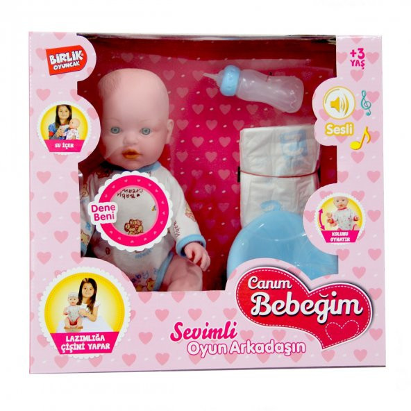 Canım Bebeğim Altını Islatan Sesli Bebek - Resim 2