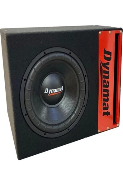 Dynamat Oto Bass Subwoofer 30CM Kabinli 1200 Watt Dynamat ürün görseli 1