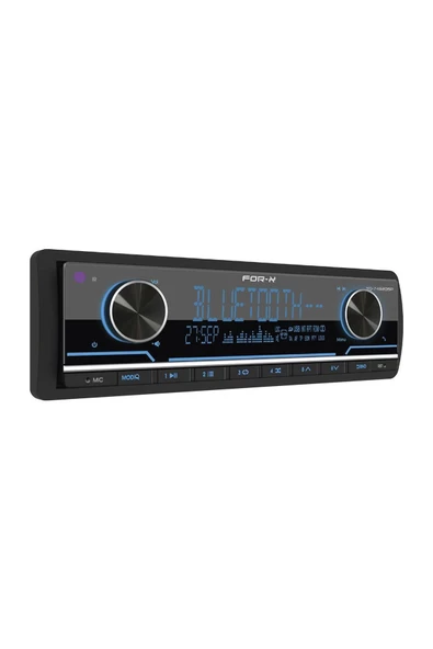 For-X XQ-7452-4X100W-MİKROFONLU-DSP İŞLEMCİ-7 RENK-BT5.0-USB-RADYO-MP3-4 ANFİ ÇIKIŞ-PROFESYONEL TEYP ürün görseli 1