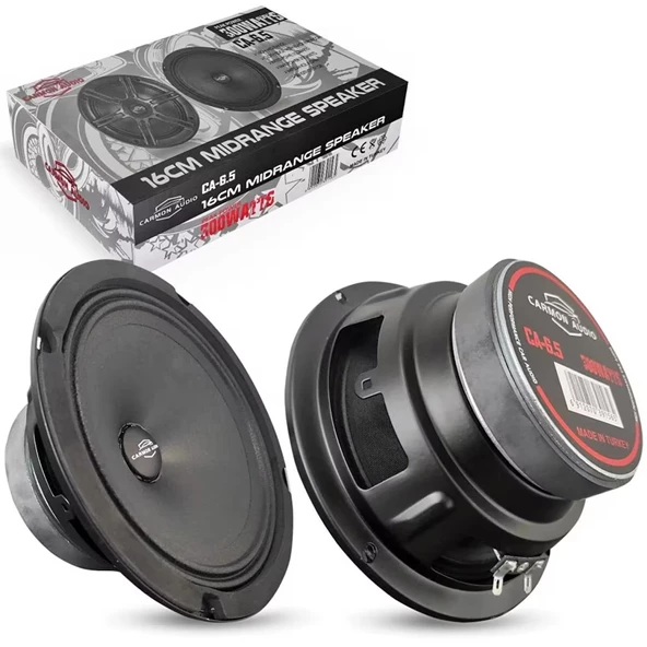 CARMON AUDİO CA65-300WMAX-100WRMS KALİTELİ-PROFESYONEL YERLİ ÜRETİM 16 CM MİDRANGE ürün görseli 1