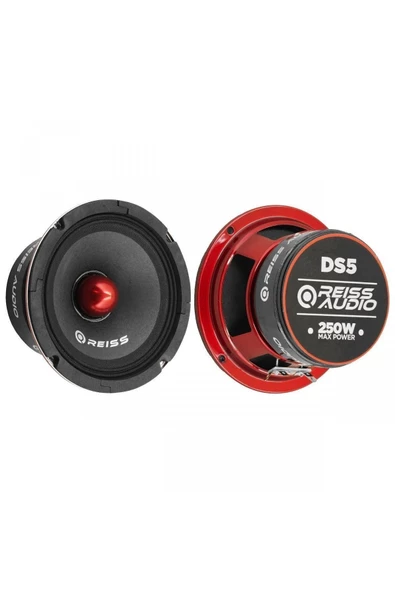 REISS AUDIO Rs-ds5 Çifti 500wat 150w Rms 13cm Midrange Hoparlör Premimum Seri (1 Çift) 2adet ürün görseli 1