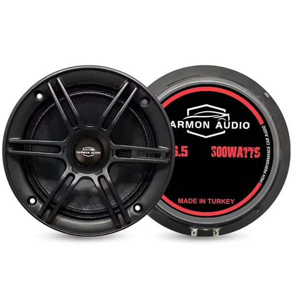 CARMON AUDİO CA65-300WMAX-100WRMS KALİTELİ-PROFESYONEL YERLİ ÜRETİM 16 CM MİDRANGE - Resim 2