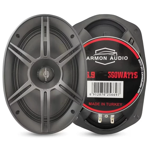 CARMON AUDİO CA6.9-360WMAX-120WRMS KALİTELİ-PROFESYONEL YERLİ ÜRETİM OVAL MİDRANGE - Resim 2