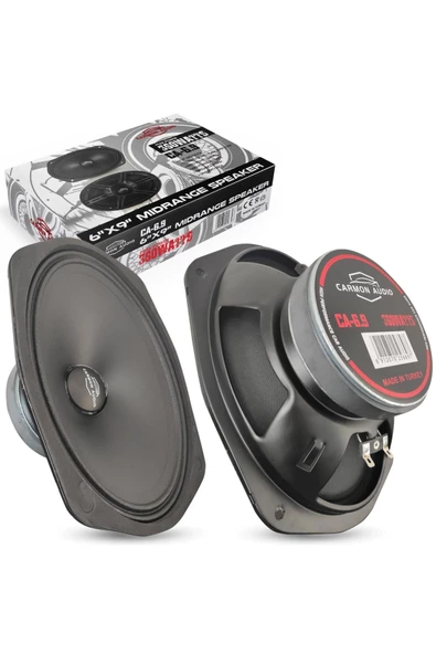 Carmon Audio CARMON AUDİO CA6.9-360WMAX-120WRMS KALİTELİ-PROFESYONEL YERLİ ÜRETİM OVAL MİDRANGE ürün görseli 1