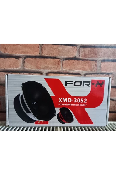 FOR-X XMD-3052-140W MAX-70W RMS-PROFESYONEL 13 CM MİDRANGE HOPARLÖR-2 ADET ürün görseli 1