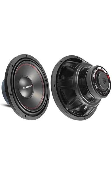 Soundmax SX-RT12 30 CM SUBWOOFER BAS 1500 WATT MAXİMUM POWER 1 ADET ürün görseli 1