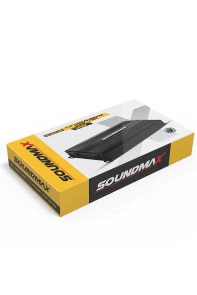 Soundmax Sx-3200.4-4000w Max-4x80w Rms-kaliteli Profesyonel Anfi ürün görseli 1