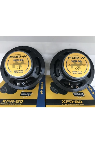 PTTAVM: FOR-X XFR-80-360W MAX-180W RMS-PROFESYONEL ÜRÜN-YENİ SERİ