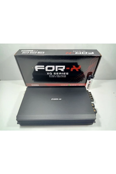 For-x XQ-300.4D- 4 x 300 RMS Ses ve Bass Amfisi-Oto Anfi -profesyonel YENİ SERİ ÜRÜN ürün görseli 1