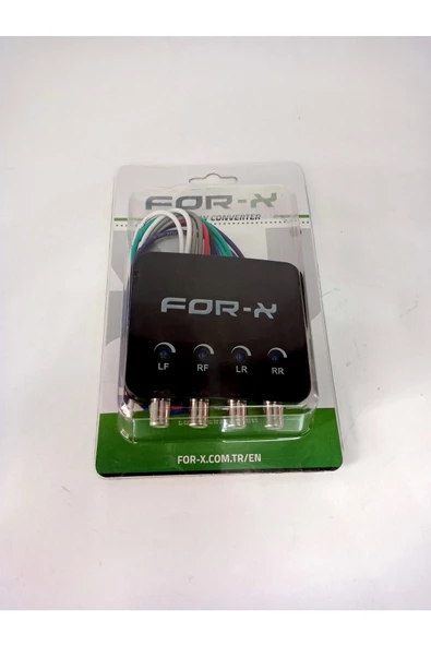 FOR-X XHL-44-Deck Çevirici-4 Kanal-2 ANFİ İÇİN Amfi Dönüştürücü ürün görseli 1
