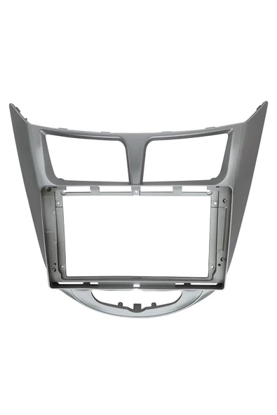 For-X HYUNDAi ACCENT BLUE-2011-2017-GÜMÜŞ RENK-9'' MULTİMEDYA ÇERÇEVESİ-DİREKSİYON UYUMLU-TEKNİK DESTEK ürün görseli 1