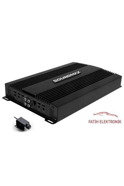 Soundmax Sx-3200.4ab-4 Kanal-4x80w rms-4000w profesyonel Oto Amplıfıkator ürün görseli 1