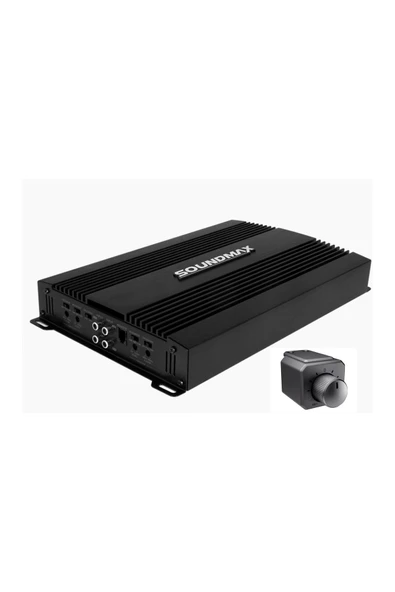 Soundmax Sx-3200.4ab Oto Amfisi Max Power 4000w Bas Kontrol Hediyeli 4 Kanal Kale ürün görseli 1