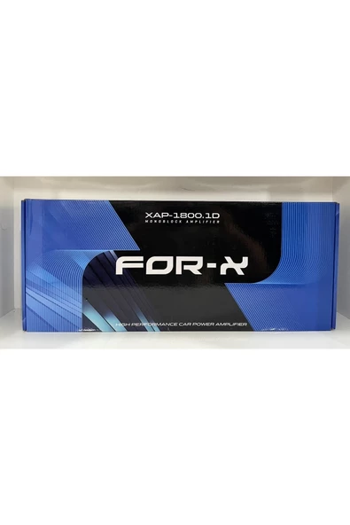 FOR-X XAP-1800.1-1X1800W RMS-PROFESYONEL ÜST SERİ YENİ ÜRÜN MONO ANFİ ürün görseli 1
