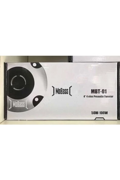MOBASS Mbt-01 Tweeter 100 Watt 50 Rms Amfı Uyumlu ürün görseli 1