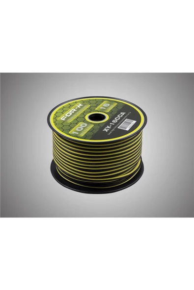 For-X XY-16CCA-100METRE-1.5 MM-KALIN- KALİTELİ HOPARLÖR KABLOSU ürün görseli 1