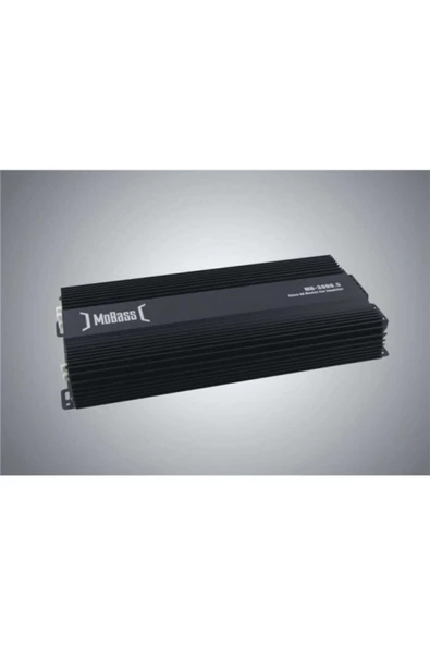 MOBASS Mb-3000.5-5 KANAL PROFESYONEL BAS KUMANDALI-BASS ÇIKIŞLI OTO ANFİ ürün görseli 1