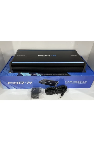 For-X Xap-1800.1D-1OHMX1800W RMS-PROFESYONEL MONO ANFİ ürün görseli 1
