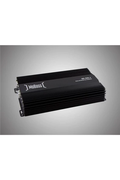 MOBASS Mb-800.4 4000 Watt Rms Power 4 Ohm 80wx4chrms bas kontrollü oto anfi ürün görseli 1