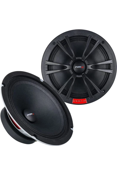 For-X Xmd-3080 20 Cm Midrange Hoparlör Çifti 300 Rms Yeni Seri ürün görseli 1