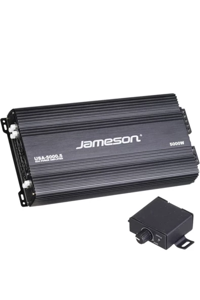 Jameson 5 Kanal 130w X 4ch+350w Rms Bass Kontrollü Oto Amfi Usa-5000.5 ürün görseli 1