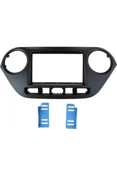 For-X HYUNDAi i10-2014-2018-9'' MULTİMEDYA ÇERÇEVESİ-DİREKSİYON UYUMLU-SOKETLİ-TEKNİK DESTEKLİ ürün görseli 1