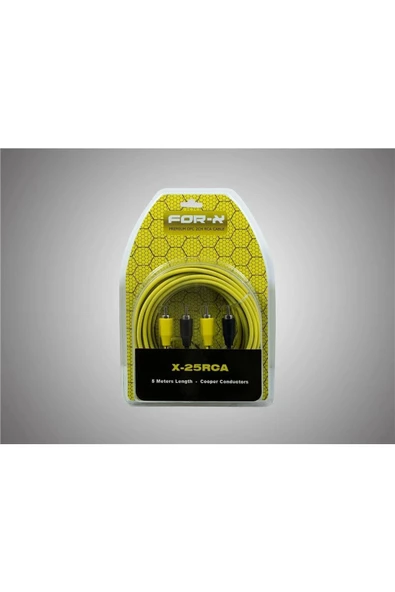 For-X X-25rca 5 Metre Anfi Kablosu ürün görseli 1