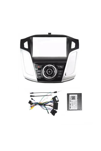 Bawerlink FORD FOCUS 3-2012-2015 ARASI-9'' MULTİMEDYA Uyumlu  ÇERÇEVESİ-CANBUSLI-DİREKSİYON UYUMLU ürün görseli 1