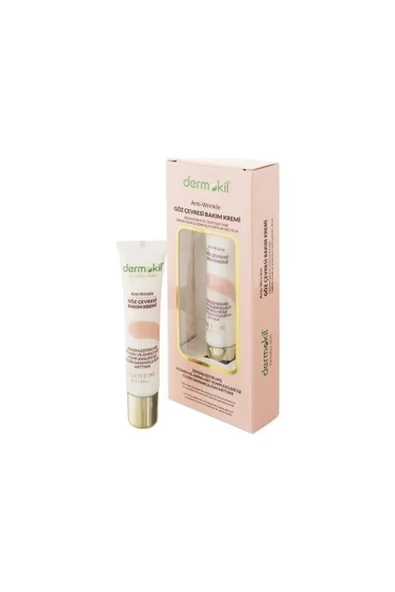 Dermokil 15 ml Kırışıklık Karşıtı Göz Çevresi Bakım Kremi ürün görseli 1
