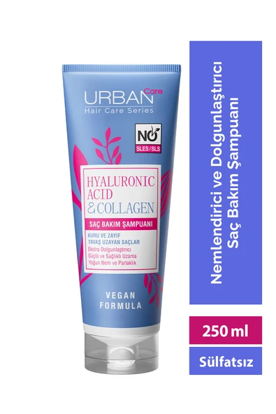 SAMPUAN HYALURONIC ACID & COLLAGEN -Sülfatsız  250 ml ürün görseli 1