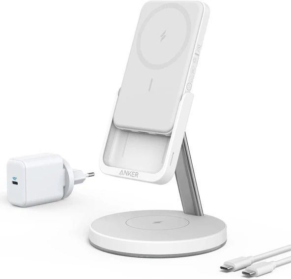Anker 633 MagGo B25A7 MagSafe Kablosuz Şarj Aleti - Teşhir ürün görseli 1