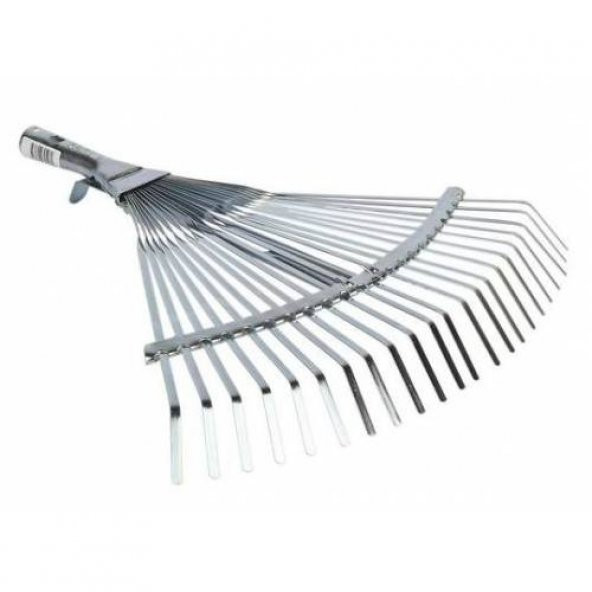 Yaprak Tırmığı Ayarlı Yaparlar Metal Tırmık +Sapı ürün görseli 1