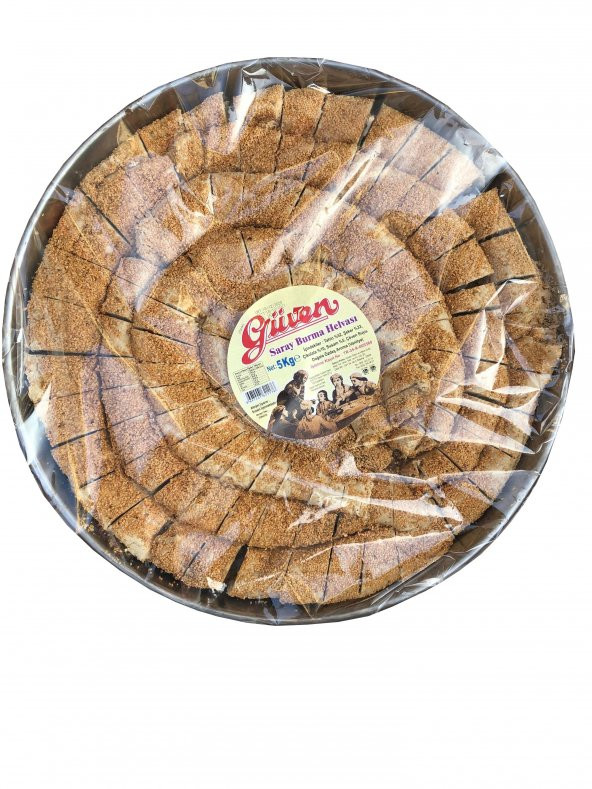 Güven Saray Burma Helvası Tepside 5 Kg ürün görseli 1