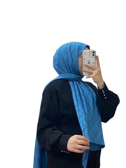 JAKARLI ZİKZAK DESENLİ ŞAL 1028 ürün görseli 1