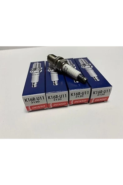 DENSO Buji Tk. K16ru11 Corolla Avensis Yaris Corona Uyumlu  4 Adet ürün görseli 1