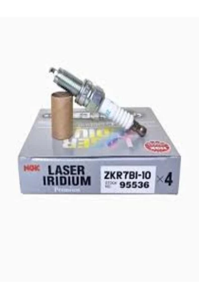 NGK 95536 FIAT 500 EGEA 1,6 İRİDİUM BUJİ ZKR7BI-10 4 ADET ürün görseli 1