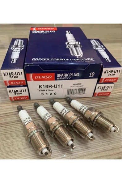 DENSO K16r-u11 Uyumlu  Buji Takımı 4 Adet ürün görseli 1
