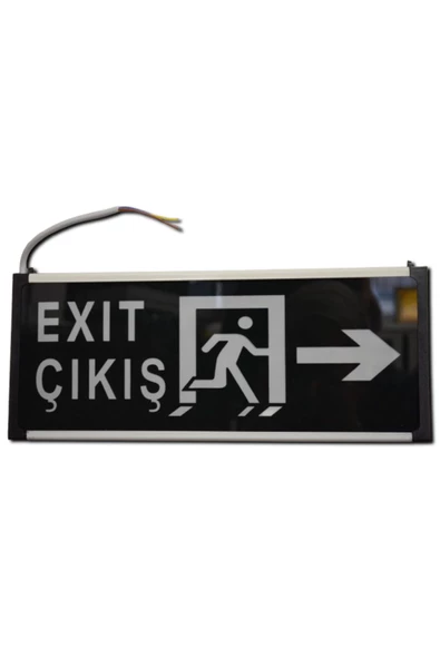 BTSAN IŞIKLI EXİT ''ÇIKIŞ'' TABELASI - Resim 3