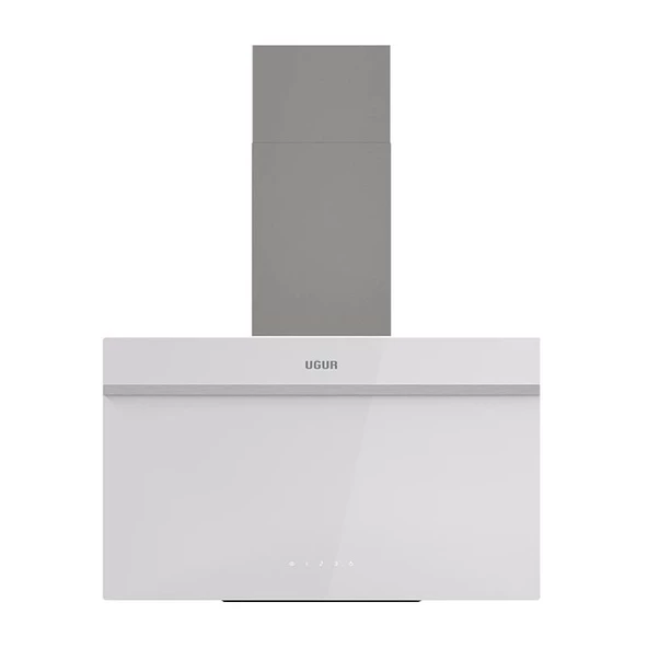 Uğur UAD 6011 BA3DHD 60 Cm Beyaz Cam Duvar Tipi D Enerji Ankastre Davlumbaz ürün görseli 1