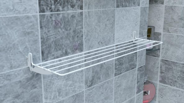 Kurufer Kalorifer Petek Çamaşır Kurutmalık + Duvar Montaj Aparatı ürün görseli 1