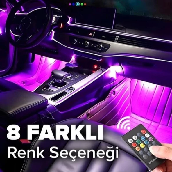 Bmw 730 Uyumlu Ayak Altı Aydınlatma ürün görseli 1