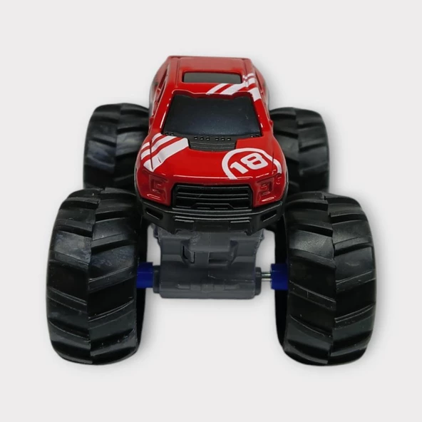 Mini Off-Road Araçlar - Kırmızı - Resim 3